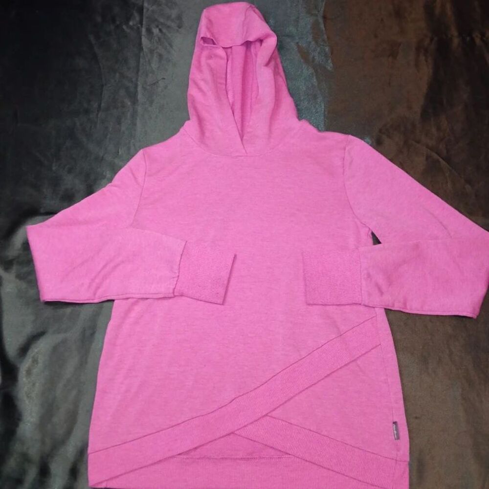Eddie Bauer Girls Infinity Crisscross Hoodie Pink Size M (10-12)
